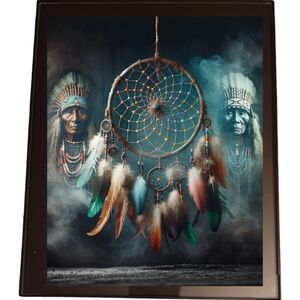 Dreamcatcher In A  Frame 8x10 Picture AI wall